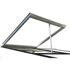 Uchylane okno dachowe szklarni ogrodowej