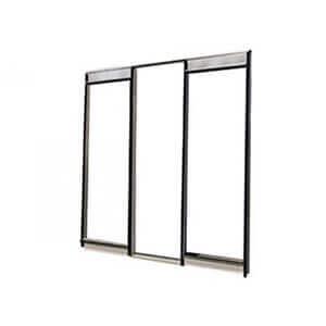 Drzwi szklarni ogrodowej